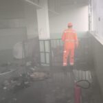 Incêndio em supermercado mobiliza Bombeiros no Centro de Formiga
