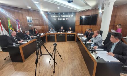 Câmara de Formiga discute projetos sobre segurança, saúde e participação popular
