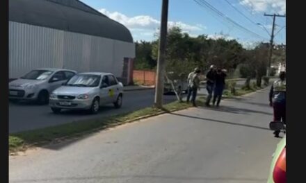 Acidente de moto é registrado próximo à Lagoa do Fundão, em Formiga