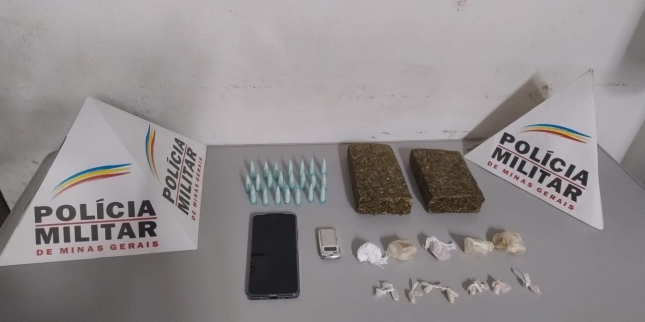 Homem é flagrado traficando drogas em posto de combustíveis em Formiga