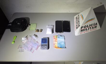 Polícia Militar prende homem suspeito por tráfico de drogas, em Formiga