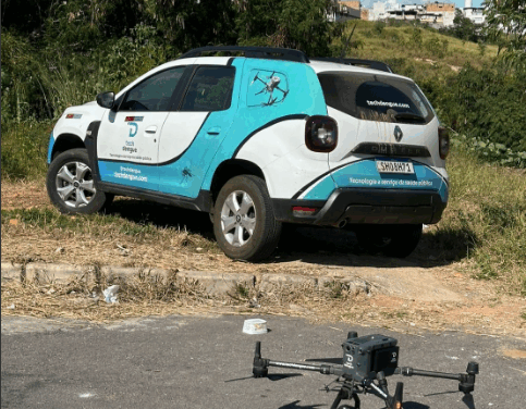 Formiga inova no combate à dengue com uso de drones para mapear focos do Aedes Aegypti
