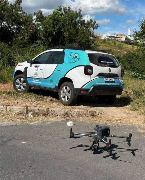 Formiga inova no combate à dengue com uso de drones para mapear focos do Aedes Aegypti