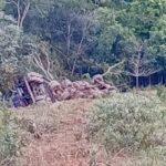 Grave colisão entre carretas mobiliza equipes de emergência na BR-354, em Formiga