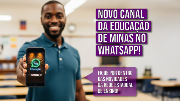 Secretaria de Educação de Minas lança canal oficial no WhatsApp com informações diretas para a população