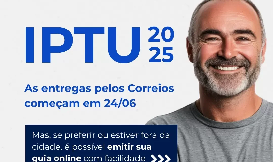Moradores de Formiga já podem emitir 2ª via do IPTU 2025 pela internet