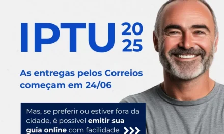 Moradores de Formiga já podem emitir 2ª via do IPTU 2025 pela internet