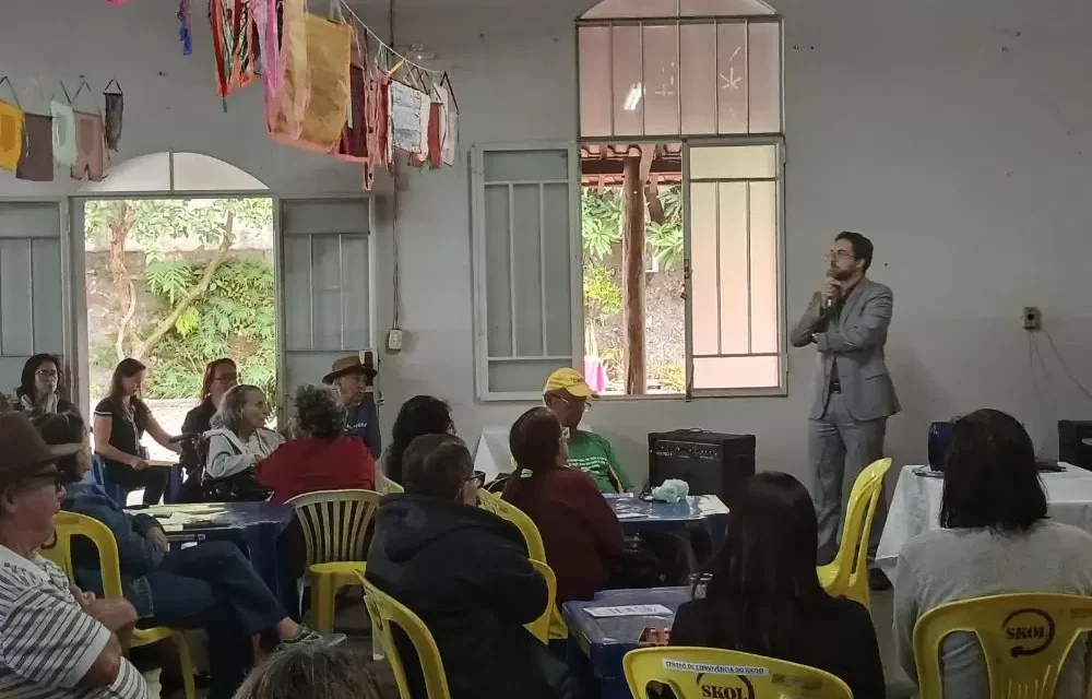 Junho Violeta: ação reforça conscientização e combate à violência contra a pessoa idosa, em Formiga