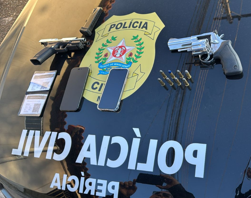 Trio é preso após perseguição e confronto com a polícia em Itaúna
