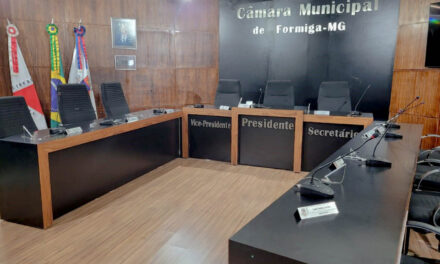 Pauta da 18ª reunião da Câmara Municipal de Formiga é divulgada