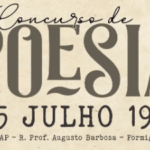 Concurso de Poesia será realizado no dia 25 julho, em Formiga