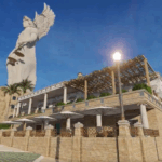 Veja o andamento da obra da maior estátua católica do mundo em SP
