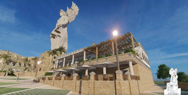 Veja o andamento da obra da maior estátua católica do mundo em SP