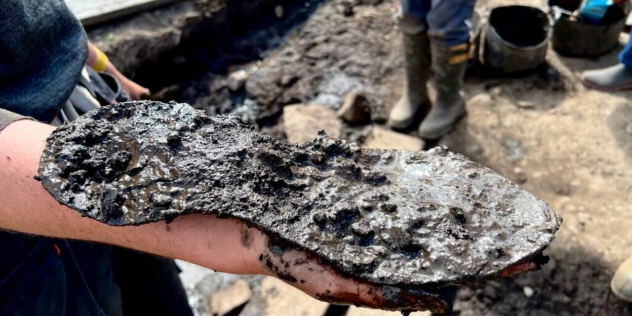 Sapato gigante de militar romano surpreende arqueólogos em área ao norte do Reino Unido
