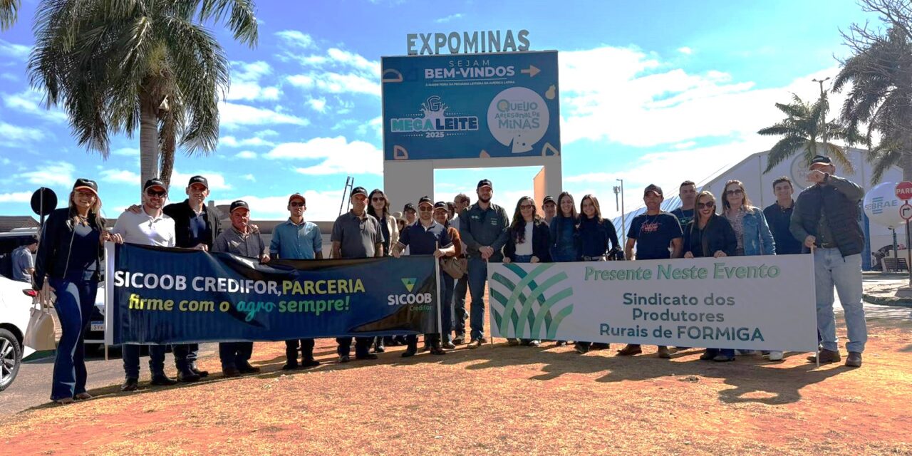 Produtores rurais de Formiga participam da Megaleite em BH