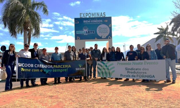 Produtores rurais de Formiga participam da Megaleite em BH