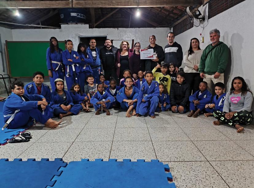 Serviço de Convivência em Ação: palestra com secretário de Saúde motiva alunos do Tatame do Bem