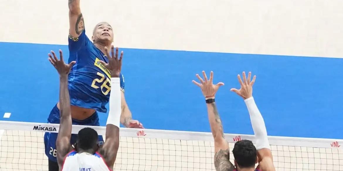 Brasil luta muito, mas é derrotado por Cuba na Liga das Nações
