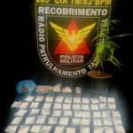 Polícia Militar apreende drogas e prende suspeito no bairro Geraldo Veloso, em Formiga