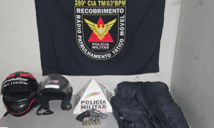 Polícia Militar prende homem após disparos com arma de fogo contra residência