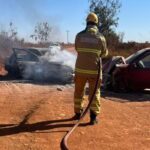 Mulher e bebê morrem após grave acidente envolvendo dois carros em estrada próxima à BR-262