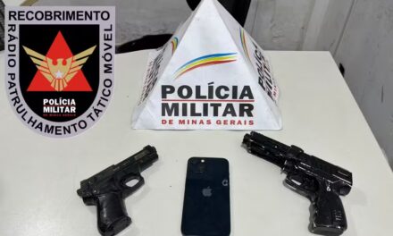 Três pessoas são presas após tentativa de roubo com arma falsa no Centro de Pouso Alegre, MG