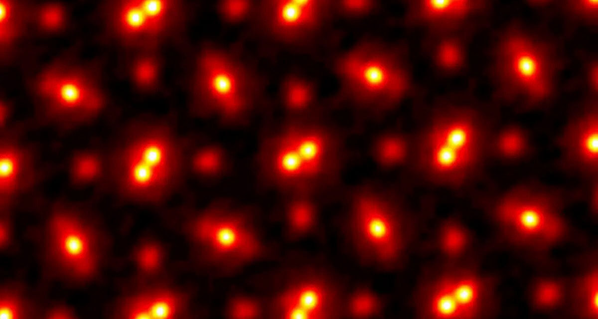 E por falar em eletrônica… Cientistas registraram a imagem mais detalhada de átomos individuais da história