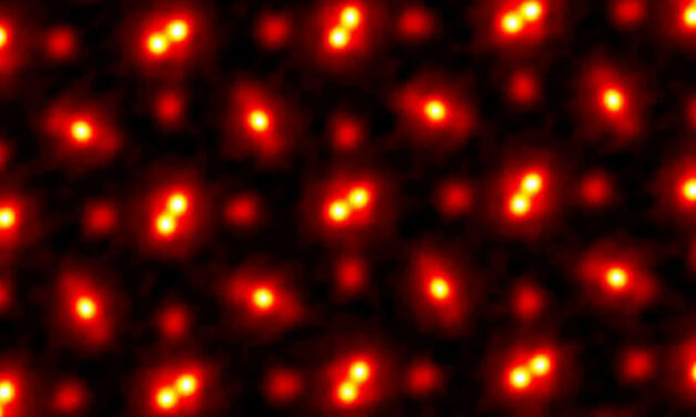 E por falar em eletrônica… Cientistas registraram a imagem mais detalhada de átomos individuais da história