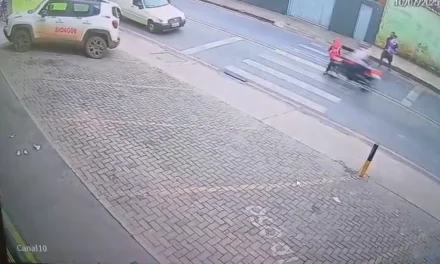 Mulher atropela menino na faixa de pedestre e é agredida pelo pai da criança em Itabira