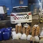 PM encontra ‘casa bomba’ e prende suspeito com 90 litros de lança-perfume