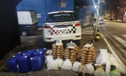 PM encontra ‘casa bomba’ e prende suspeito com 90 litros de lança-perfume