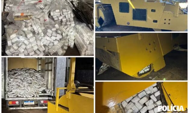 Mais de 1 tonelada de maconha é apreendida dentro de oficina mecânica em MG