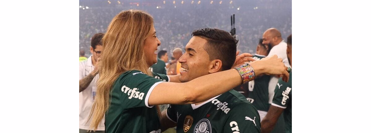 Leila critica Dudu após atacante do Atlético não comparecer em julgamento: “Covarde”