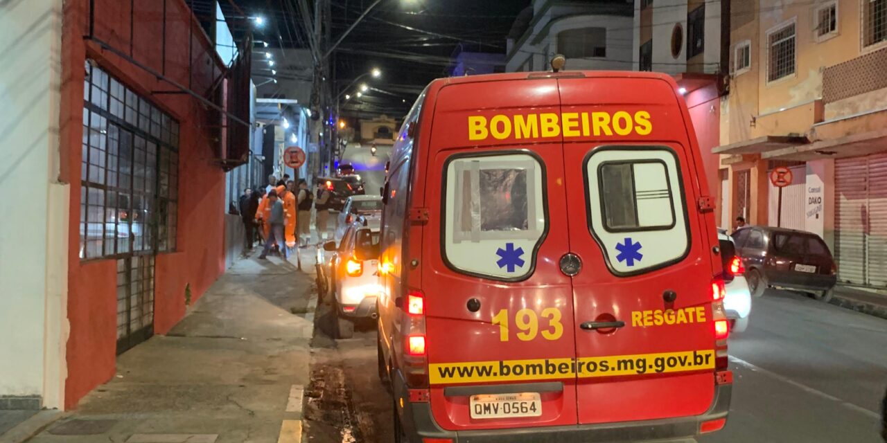 Fio caído provoca acidente com ciclista, em Formiga