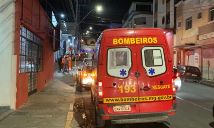 Fio caído provoca acidente com ciclista, em Formiga