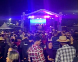 Homem é baleado em evento no parque de exposições de Pains