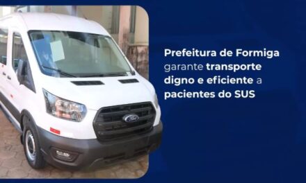 Saúde em Movimento: Prefeitura de Formiga garante transporte digno e eficiente a pacientes do SUS