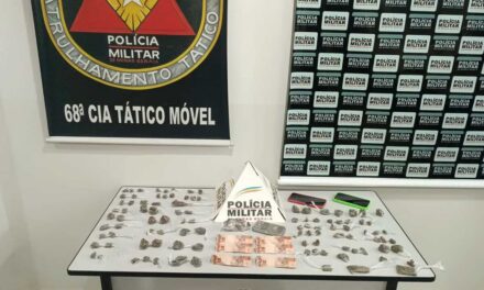 Homem é preso com buchas de maconha, celulares e dinheiro em MG