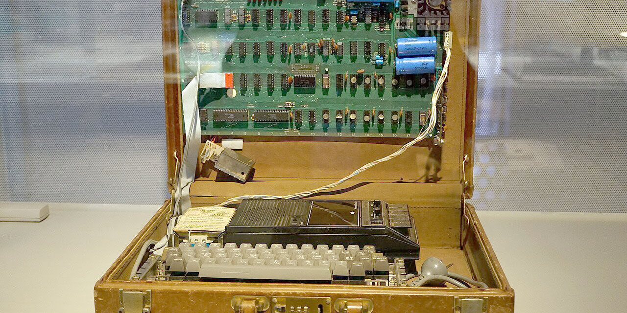 E por falar em eletrônica… Apple I: O computador que deu início à revolução da computação pessoal