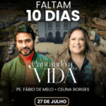 Faltam 10 dias para uma noite de fé e emoção, em Formiga