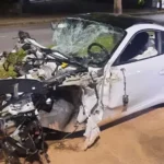 Motorista do Porsche que capotou e matou o amigo diz que não lembra de nada
