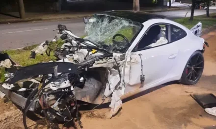 Motorista do Porsche que capotou e matou o amigo diz que não lembra de nada