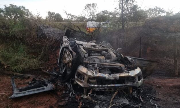 Motorista fica gravemente ferido em acidente na BR-494