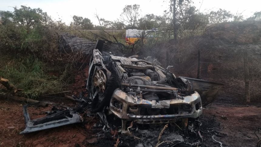 Motorista fica gravemente ferido em acidente na BR-494