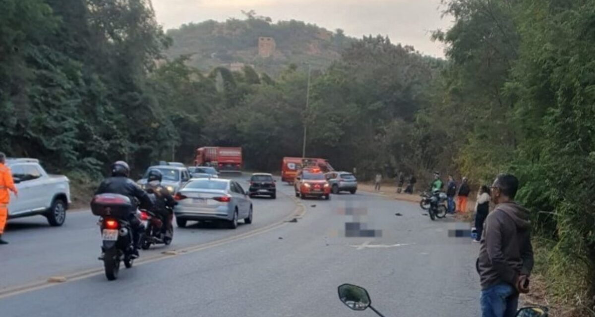 Grave acidente na MGC-262 deixa dois mortos e dois feridos em Sabará (MG)