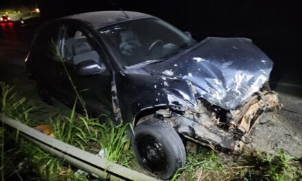 Colisão na BR-354 deixa duas pessoas feridas em Formiga