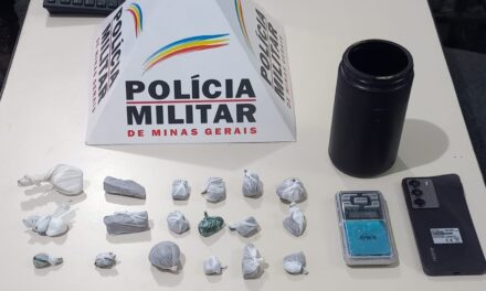 Homem é preso por tráfico de drogas durante briga em Itapecerica