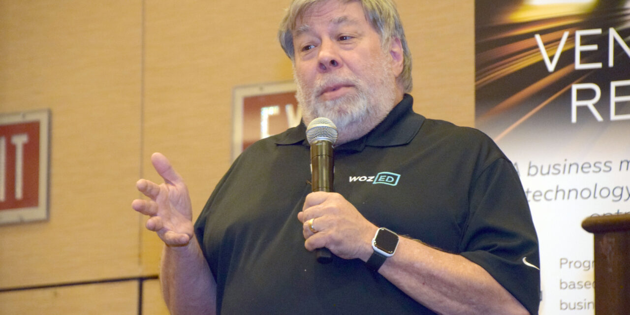 E por falar em eletrônica… Steve Wozniak (WA6BND / WV6VLY) – cofundador da Apple e Radioamador