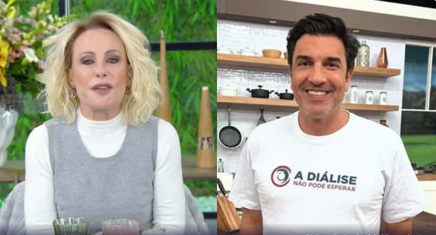 Ana Maria Braga, que se curou do câncer quatro vezes, manda recado para Edu Guedes