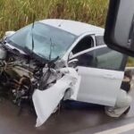 Acidente é registrado na BR-354 entre Campo Belo e Cana Verde